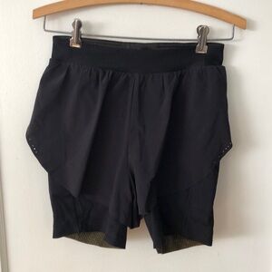 Lululemon 2 in 1 Bike Shorts